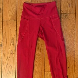 NWOT Old Navy Active Red Leggings